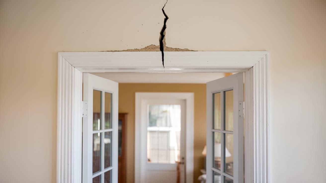 What Causes Vertical Cracks Above Door Frames?