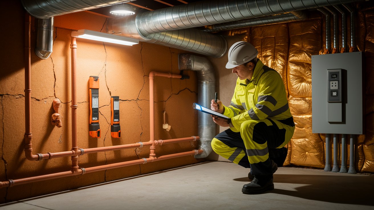 What Professionals Assess During Basement Inspection?