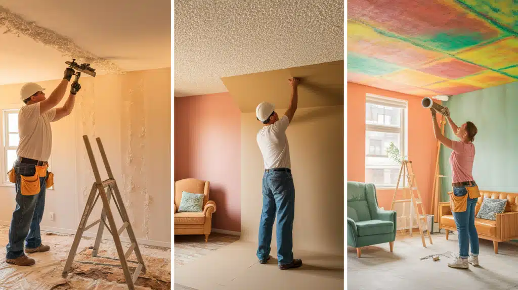 What to Do About Popcorn Ceilings Today