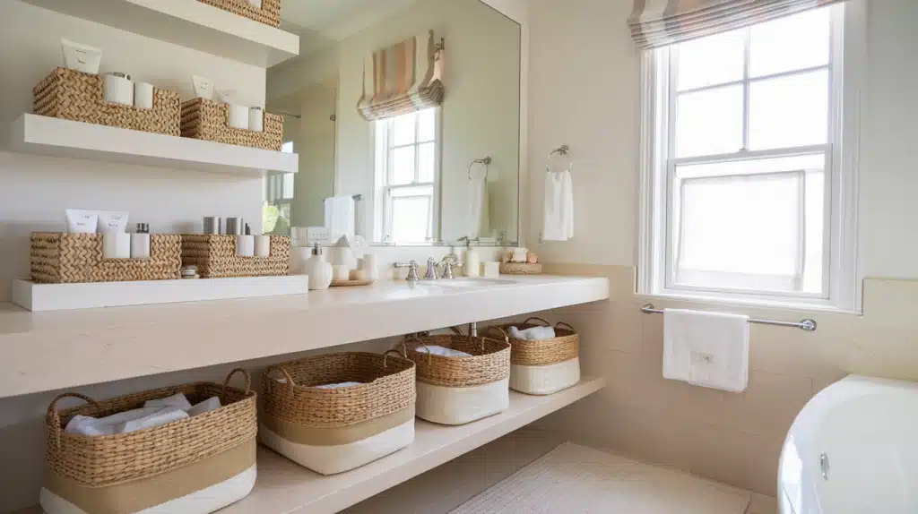 Woven Basket Storage