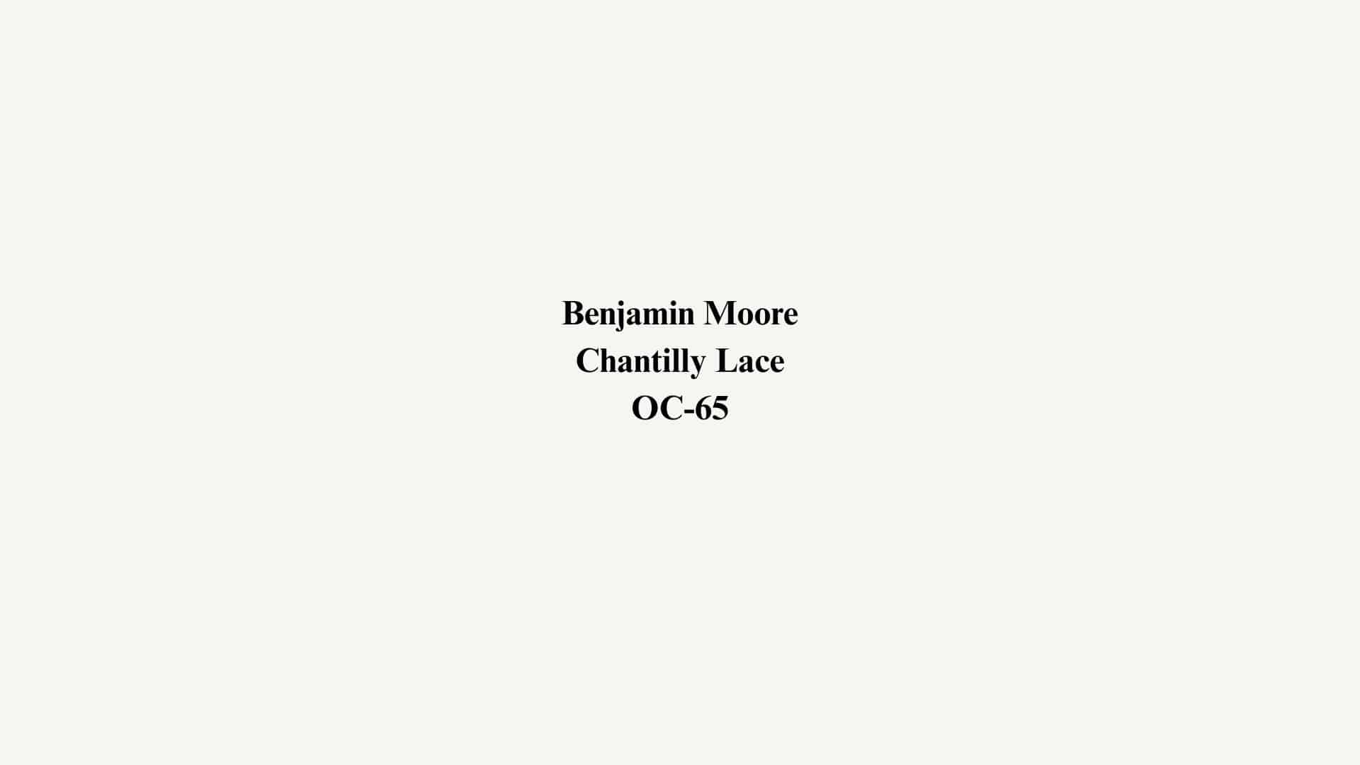 chantilly lace paint