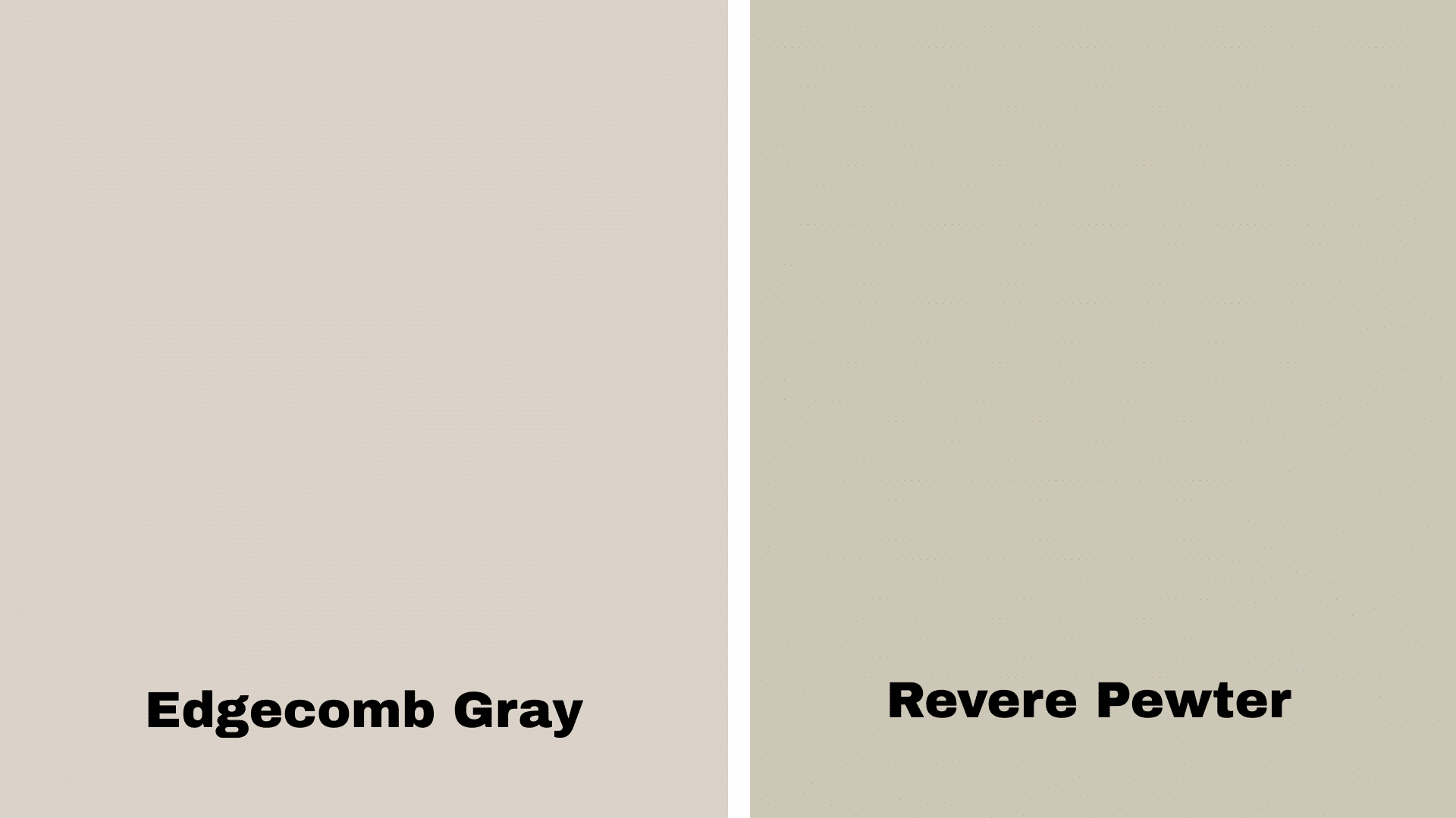 edgecomb gray vs revere pewter