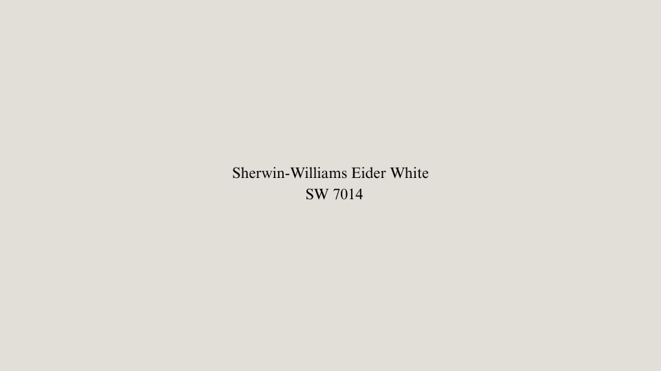 eider white sherwin williams