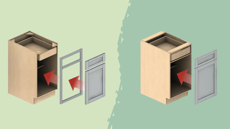 framed vs frameless cabinets