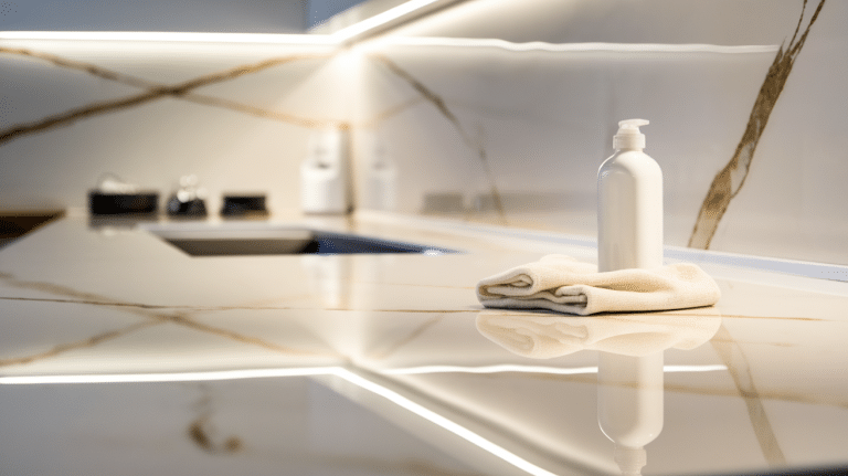 how to clean quartzite