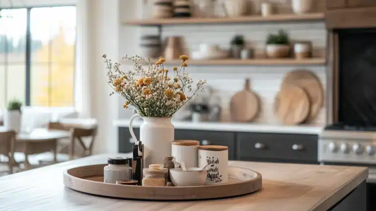 how to decorate a tiered tray