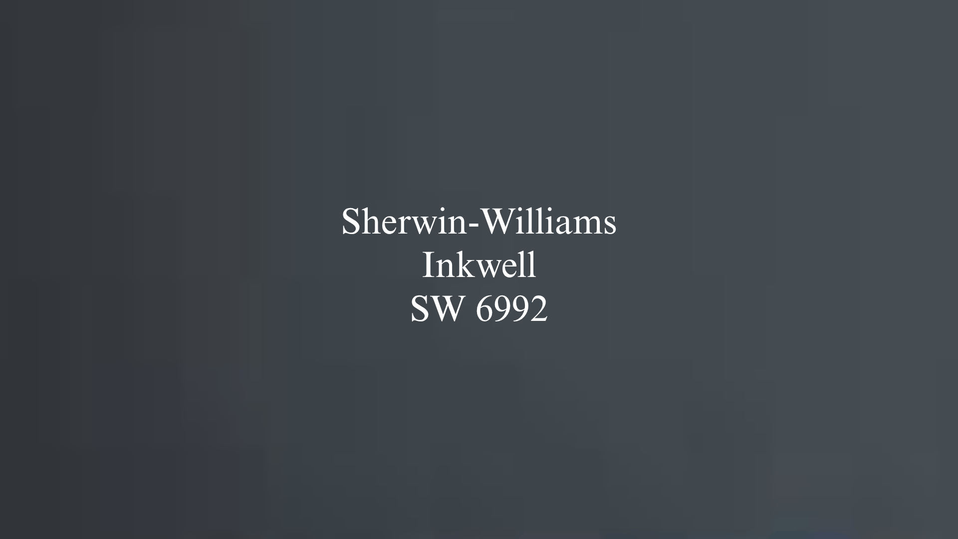 inkwell sherwin williams
