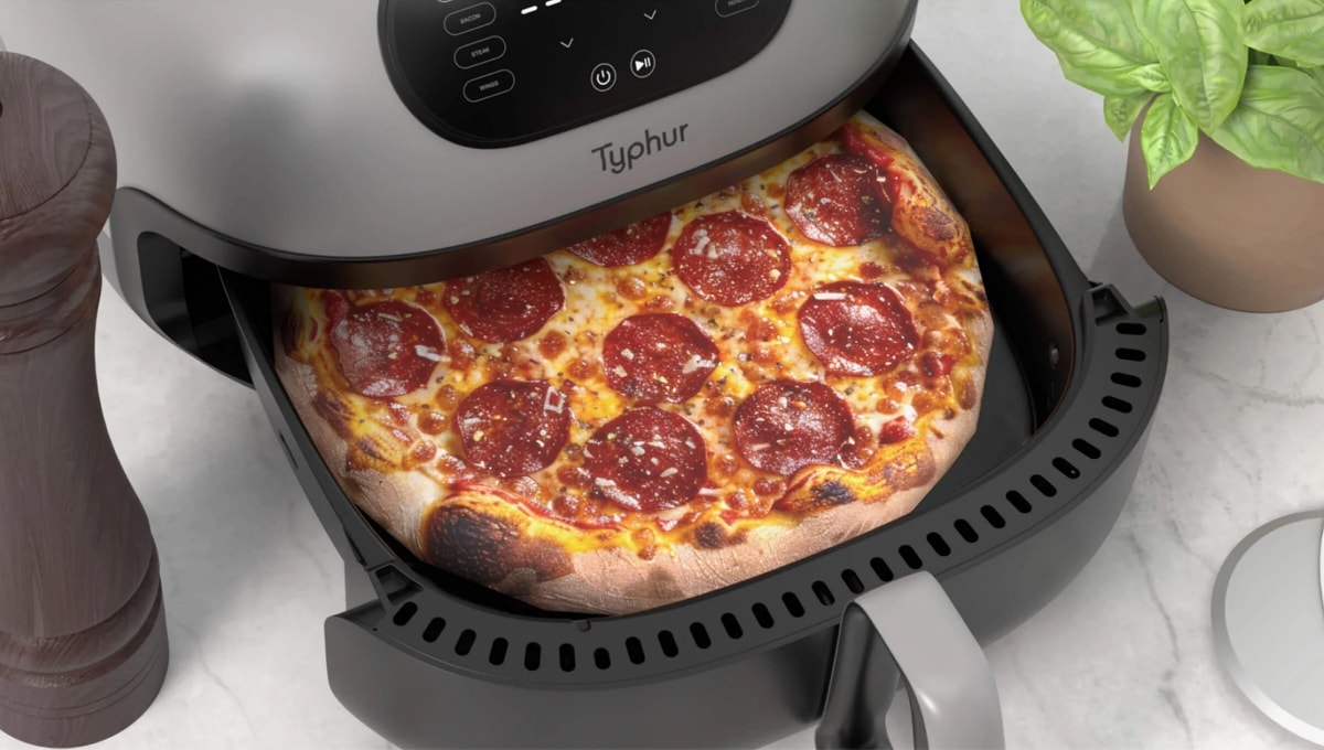 Easy Homemade Pizza in Air Fryer