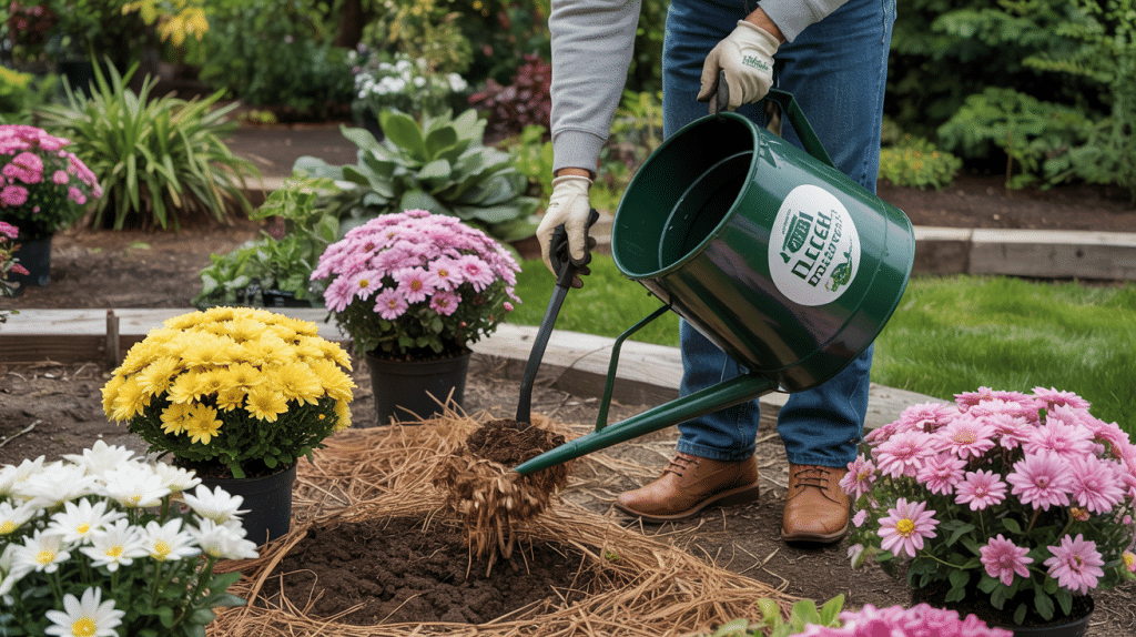 Apply Fertilizer and Mulch
