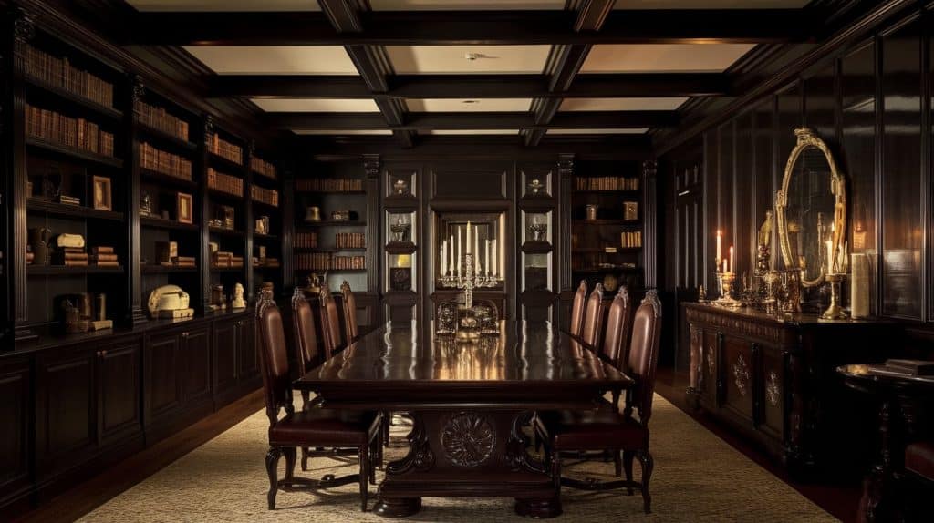Dark Wood Accents