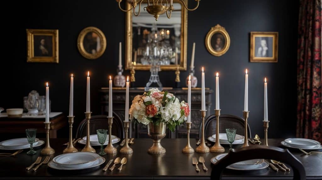 Gold or Brass Accents