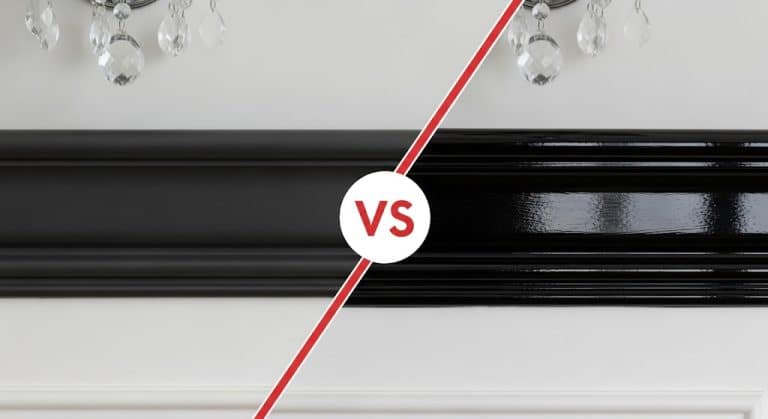 Satin vs Semi-Gloss for Black Trim: A Finish Guide