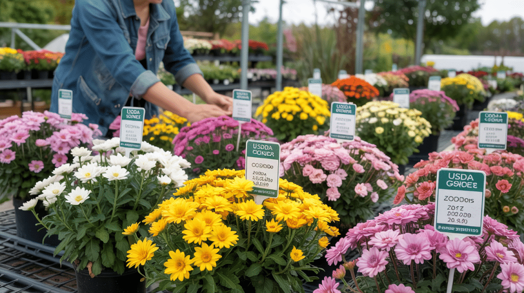 Select Climate-Suitable Mums